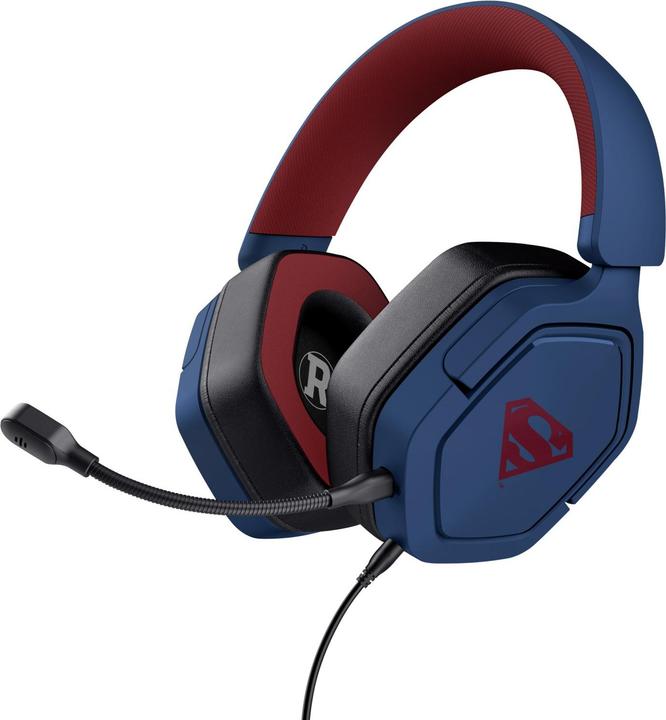 Actual product image Trust Gxt492sm Carus Headset Superman (Cable)