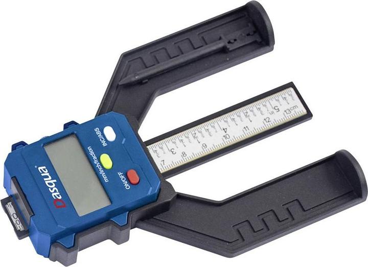 Image du produit Dasqua 2605-0015 Jauge de profondeur numérique avec aimant Plage de mesure : 0-80 mm, résolution