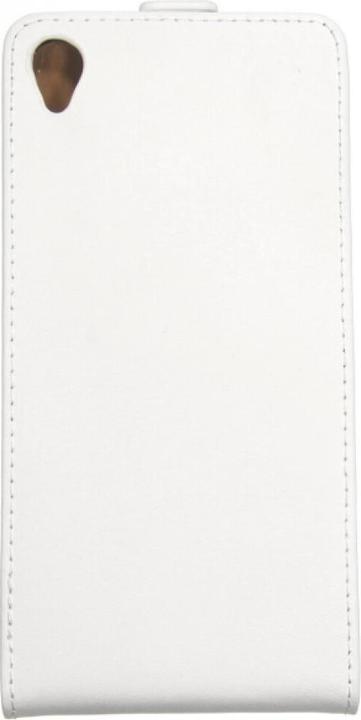 Produktbild OEM Slim Leder Flip Case für Sony Z3 - weiss (Sony Xperia Z3, Sony Xperia Z3v, Sony Xperia Z3 Dual)