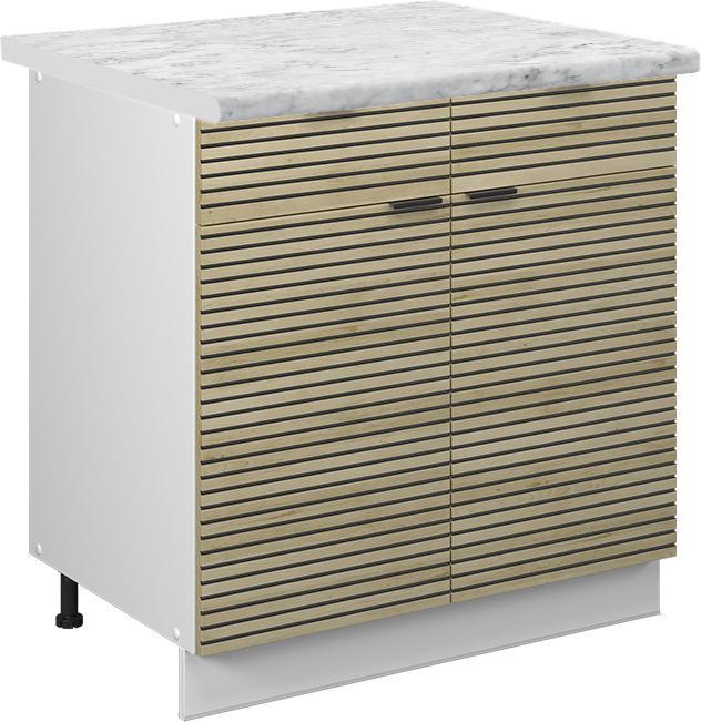 Marble-white, Oak panel, White