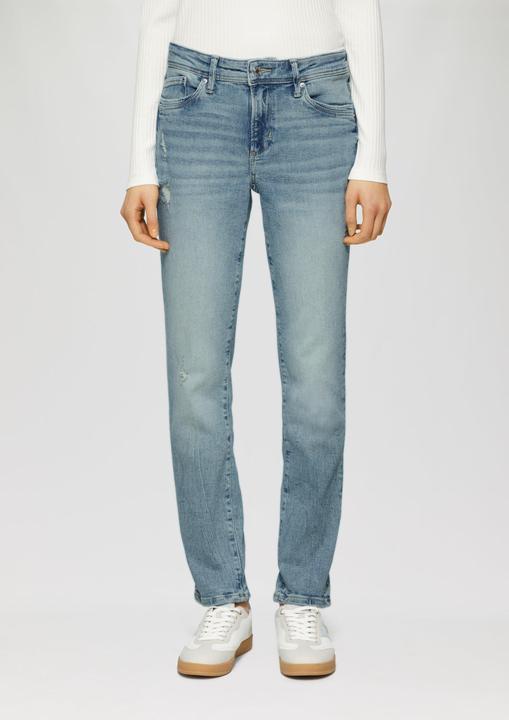 Image du produit S.Oliver Jeans-Hose Jeans Betsy / Slim Fit / Mid Rise / Slim Leg / Used Look (W32/L32)