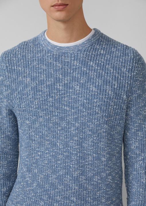 Produktbild s.Oliver Strickpullover Grobstrickpullover mit Crew Neck in Bi-Color-Optik (3XL)