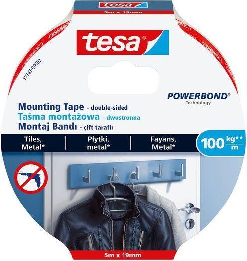 Actual product image tesa Extra strong double-sided fastening tape Powerbond Ultra strong, 19 mm x 5 m (13 mm)
