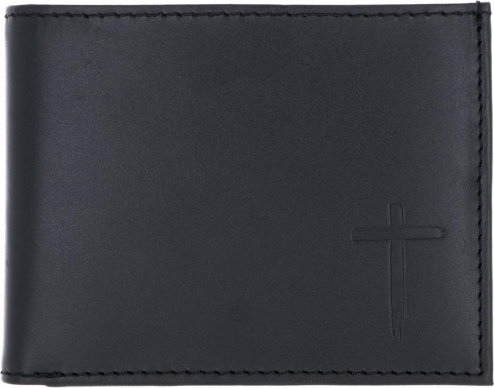 Freedom Cross Embossed Black