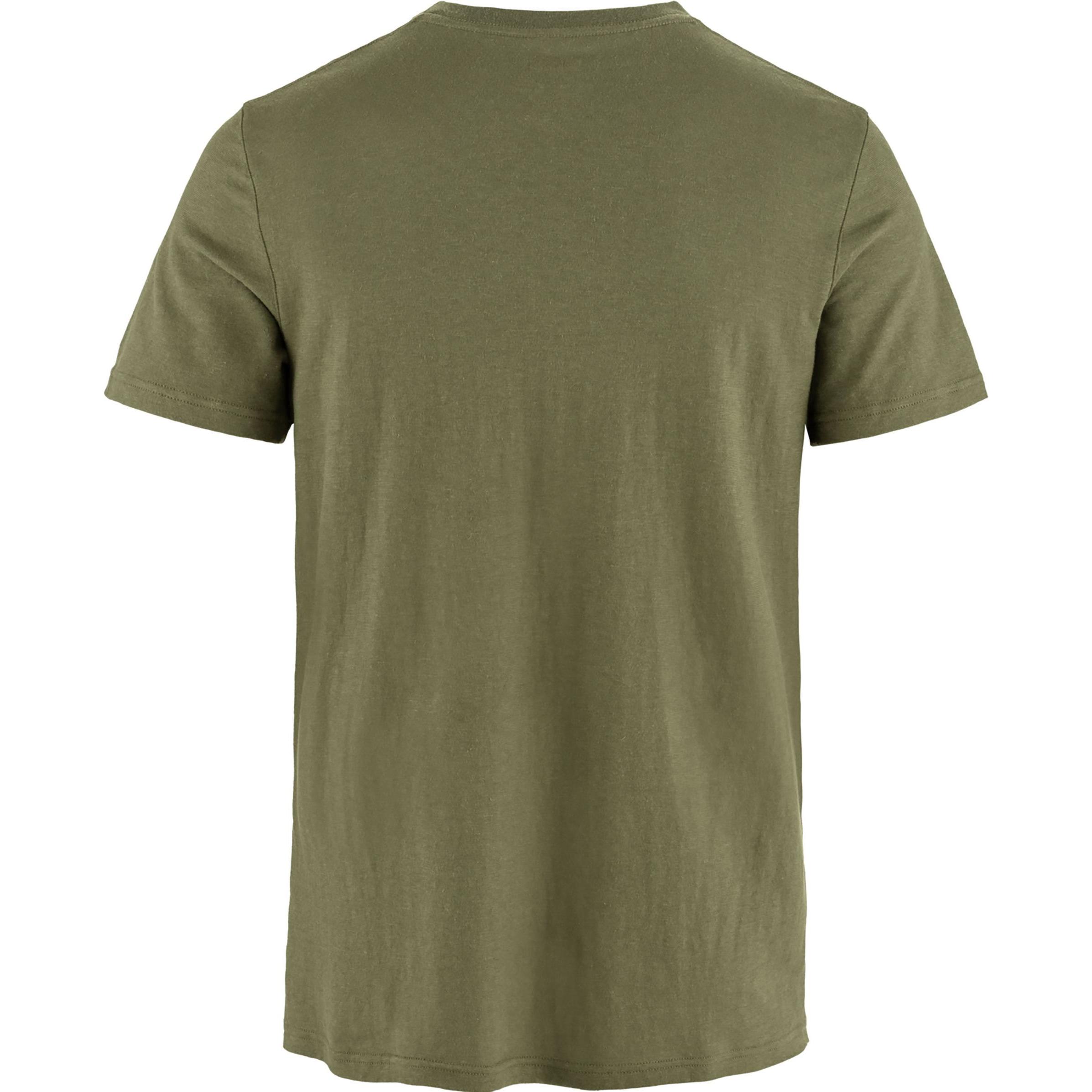 Thumbnail - Fjällräven, Herren, Shirt, Hemp Blend Out Here T-shirt, Grün, (XL)
