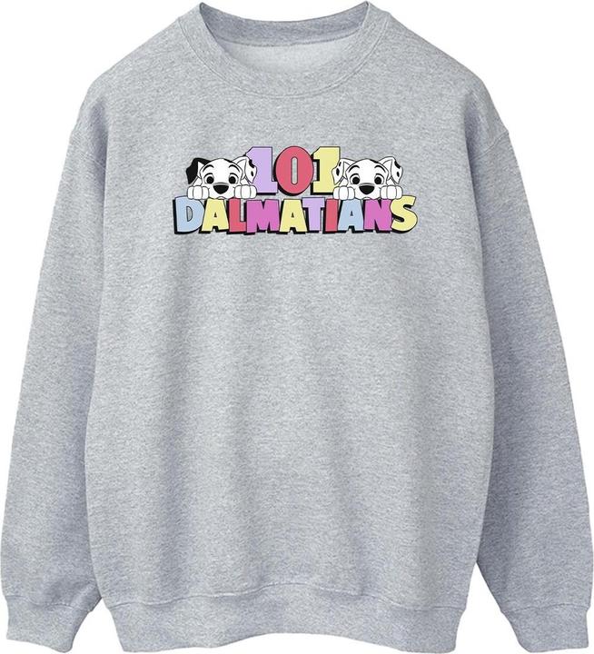 Actual product image Disney Mens 101 Dalmatians Multi Colour Sweatshirt (L)
