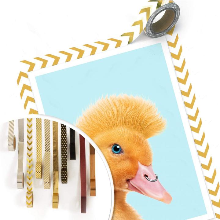 Produktbild Trenddeko Rebel Duckling (30 x 40 cm)