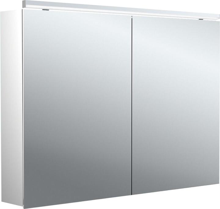 Produktbild Emco pure 2 Classic LED Lichtspiegelschrank mit Aufsatzleuchte, 2 Türen, 1000x711x153mm, 979705504
