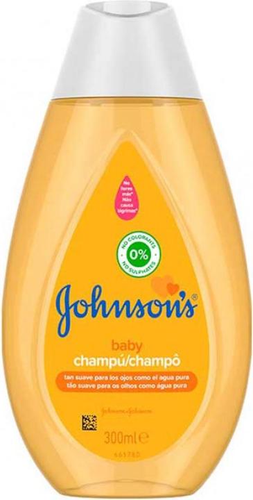 Actual product image Johnson & Johnson Johnsons Baby Shampoo 300 Ml (300 ml, Liquid shampoo)