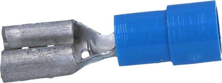 Immagine prodotto Kalitec 10 FHB638 terminale a lama blu 6,3x0,8 I connettore per cavo 1,5-2,5mm² I parzialmente isolato I Me
