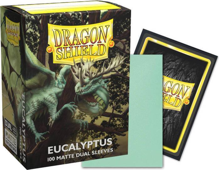 Actual product image Arcane Tinman ART15049 - Dual Sleeves for cards: Matte - Eucalyptus (100 pcs)