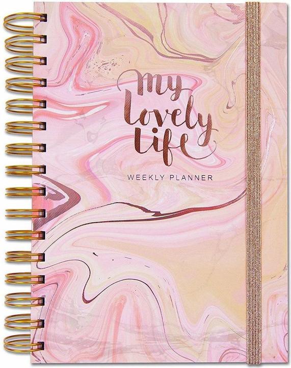 Actual product image Rachel Ellen Notebook. My Lovely Life / Marble (A5)