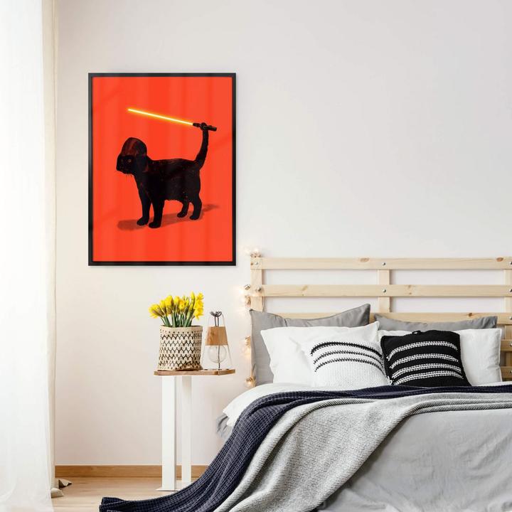Image du produit Trenddeko Cat Vader (50 x 60 cm)