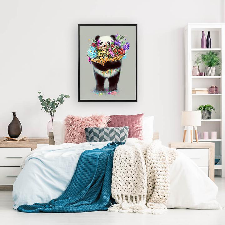 Actual product image Trenddeko Flowers for you (50 x 60 cm)
