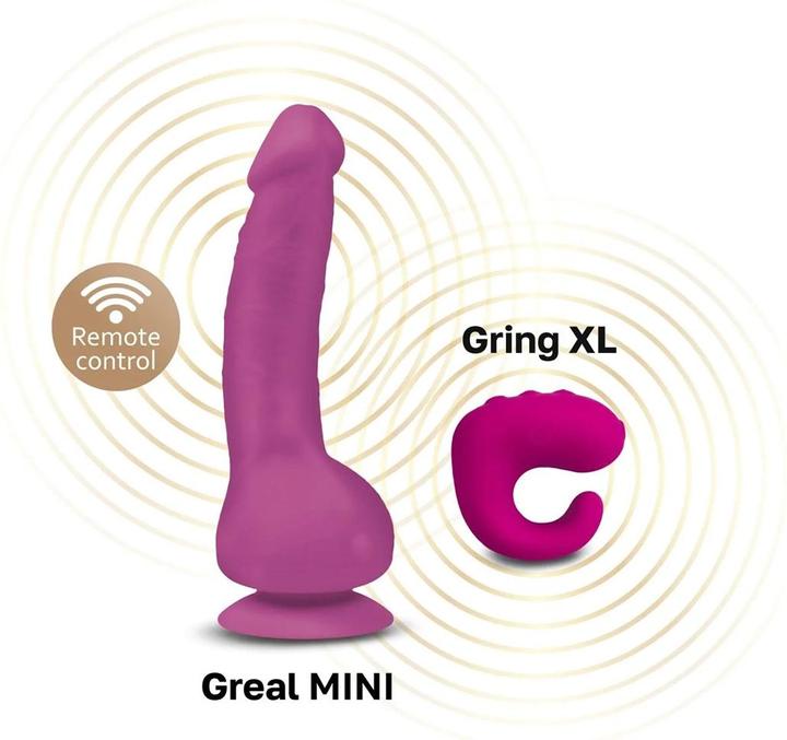 Actual product image Gvibe Greal Mini Fuchsia