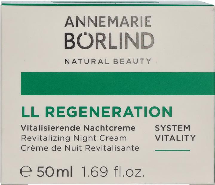 Label énergétique Annemarie Börlind Beauté naturelle (50 ml, Crème de nuit)