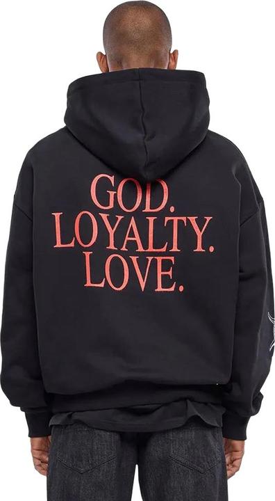 Produktbild Mister Tee God Loyalty Love Kapuzenpullover Ultraschwer Übergross (4XL)