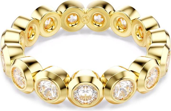 Produktbild Swarovski Imber Ring Rundschliff Weiss Gold (52)