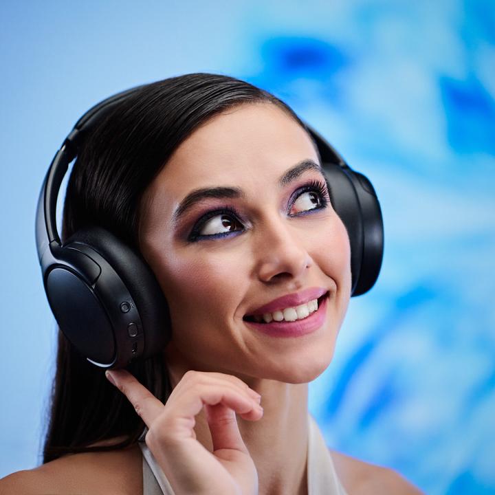 Image du produit Panasonic Écouteurs supra-auriculaires Bluetooth RB-M600BE-K - Noir (ANC, 65 h, Filaire, Sans fil)