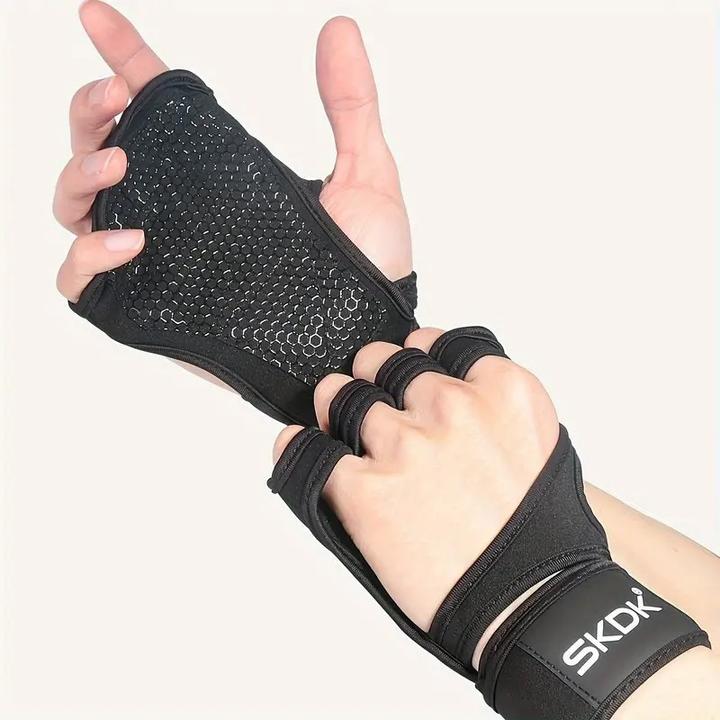 Produktbild Cbx Fitness-Handschuhe mit Handgelenkbandagen und Silikongel Grösse L (L)