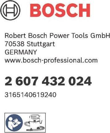 Actual product image Bosch Professional Zubehör Pleated filter, filter surface 3000 cm ², 139 x 185 mm