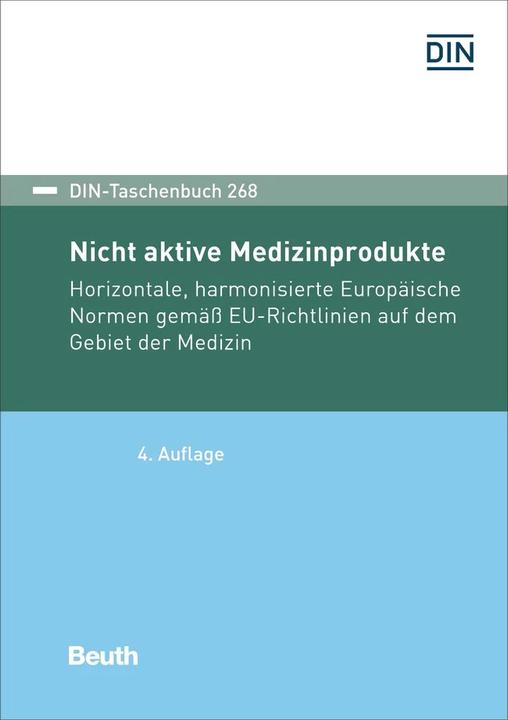 Actual product image Nicht aktive Medizinprodukte (German, DIN e.V., 2022)