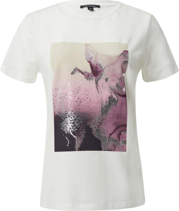 Produktbild Comma T-Shirt Jersey-Shirt mit Frontprint (34)