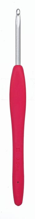Actual product image Clover Crochet hook Amour 3.5 mm red