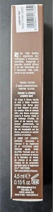 Immagine prodotto BioNike Defence Color Comfort Matte Liquid Lipstick 701 Nude Parfait (Parfait nudo)