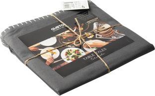 Image du produit Gusta 1 pièce de nappe en coton gris