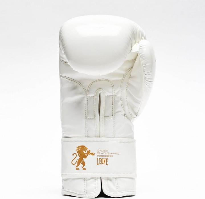 Actual product image Leone Boxing glove White Edition GN059W (10 OZ, One size)