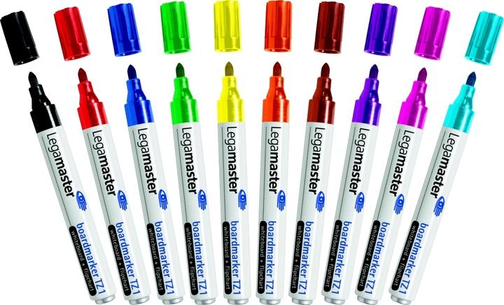 Produktbild Legamaster Boardmarker TZ1 10 pcs assorted (10 x)