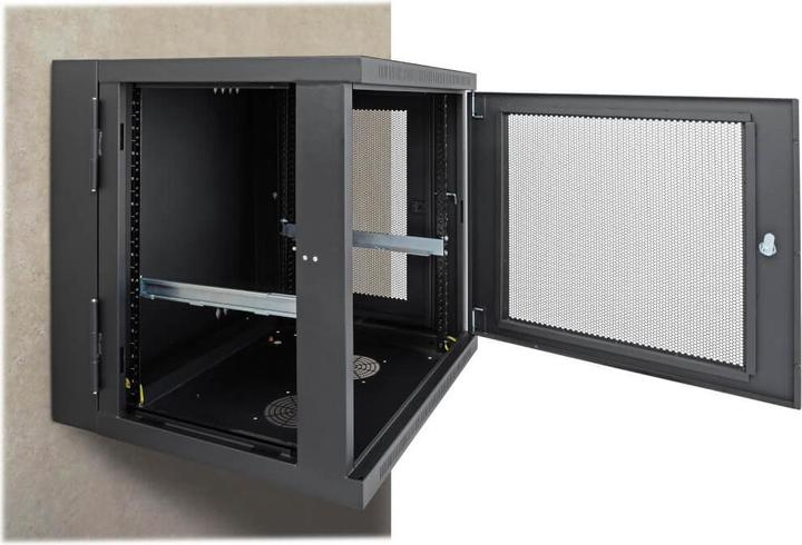 Actual product image Eaton 4-Post 1U Universal Adjustable Rack-Mount Shelf Kit for Wall-Mount Racks