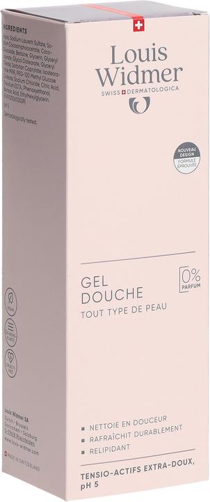 Actual product image Widmer Louis Duschgel ohne Parfum 200 ml (200 ml)