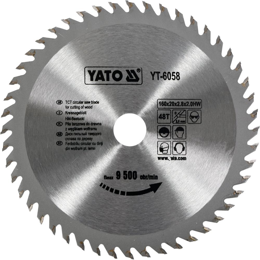 Yato, Sägeblatt, YT-6058 Kreissägeblatt (e)