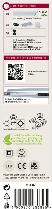 Actual product image Paulmann Linion (1780 lm)