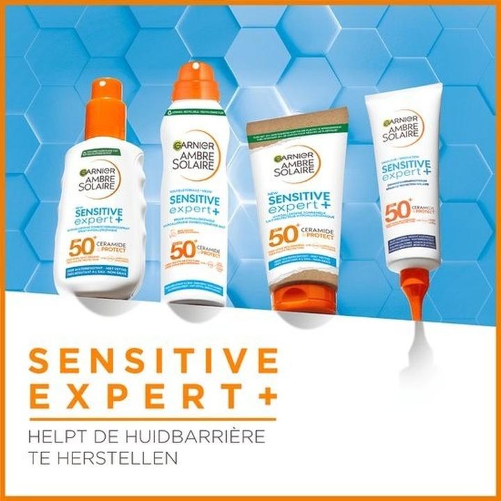 Image du produit Garnier Ambre Solaire Kids Sensitive Expert+ Hypoallergenic Sun Protection Mist Spf50 (Spray solaire, SPF 50)
