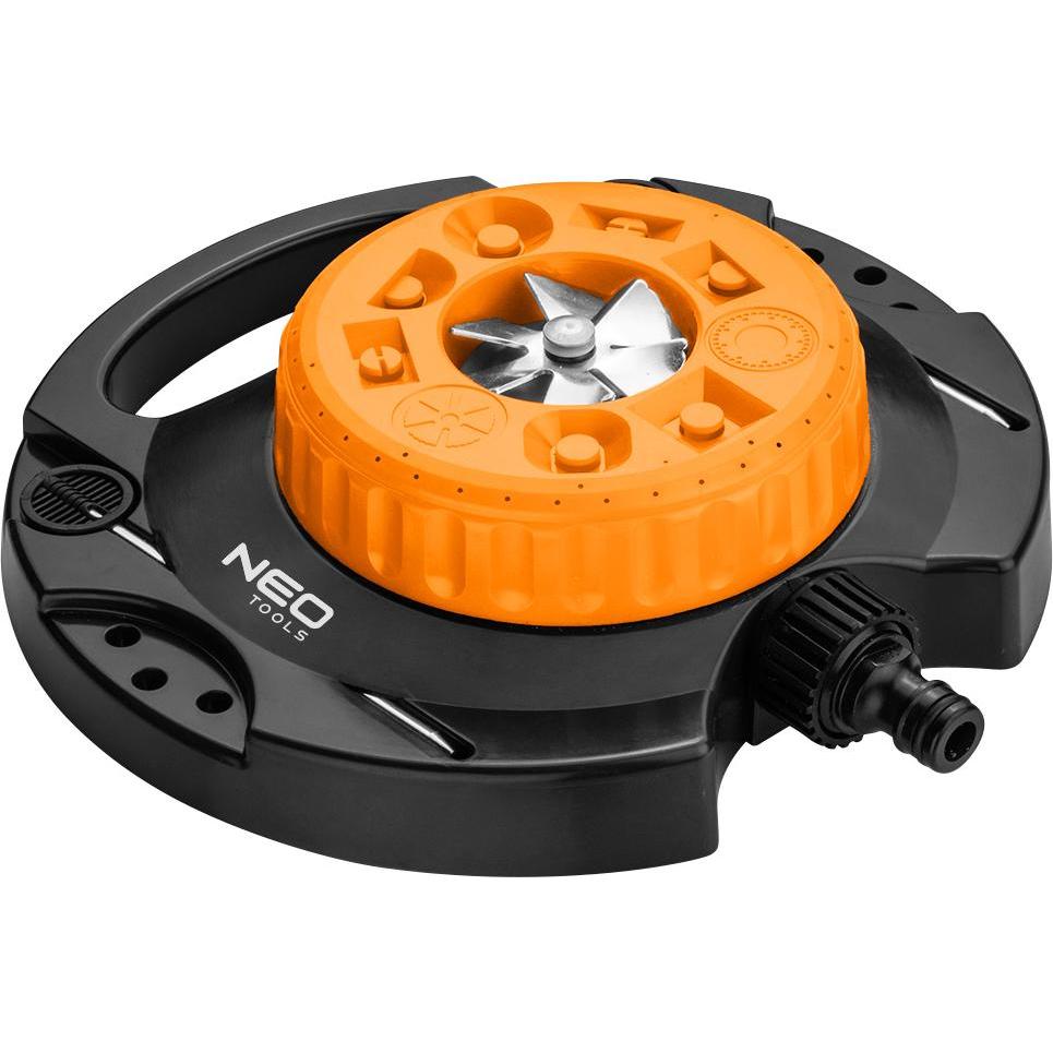 Neo Sprinkler (Gartensprinkler, 9 Funktionen, mit Befestigungsstiften) (Multifunktionsregner) (15-780)