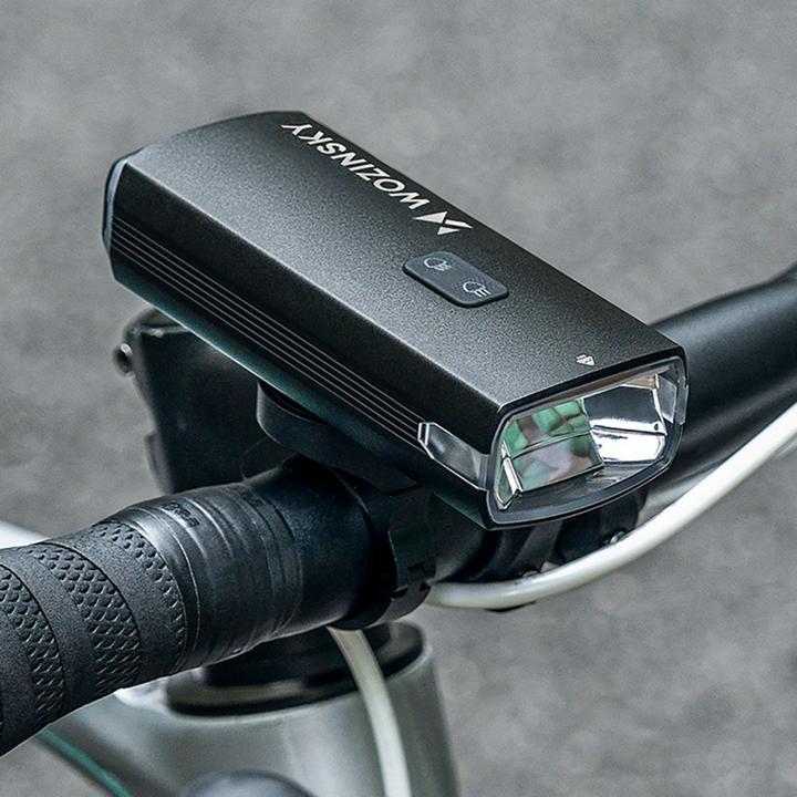 Productafbeelding Wozinsky Fahrrad-Frontlicht + USB-C-Kabel (3000 lm) - Schwarz (3000 lm)