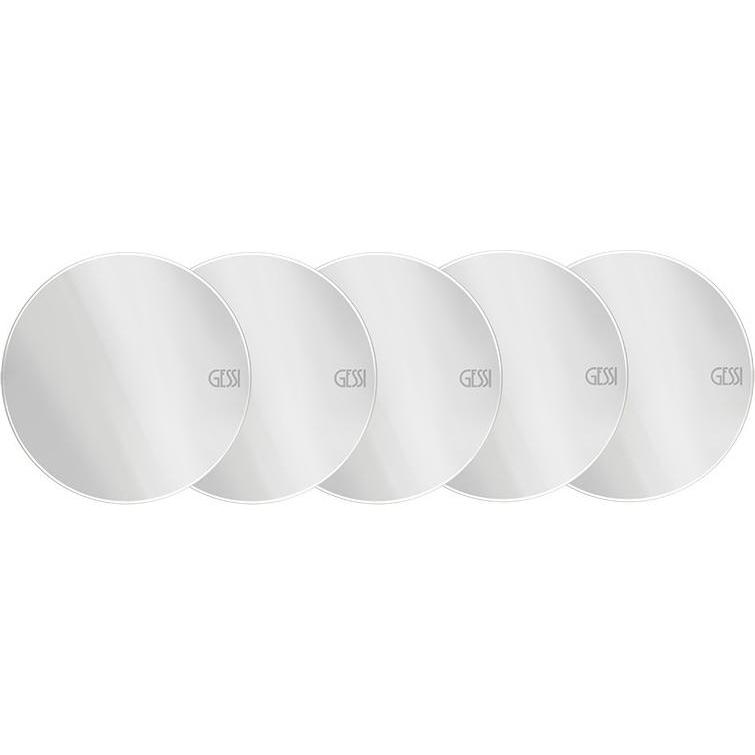 Gessi, Badarmatur, HI-FI Griffeinsatz-Set 5 Stück., in selbiger Farbe