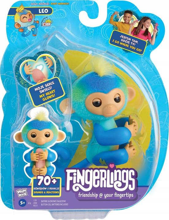 Produktbild Cobi FINGERLINGS 3115 Blauer Affe - Löwe