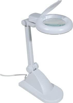 Image du produit Velleman LAMPE-LOUPE 3 + 12 DIOPTRIES - 12W - BLANC (Métal)