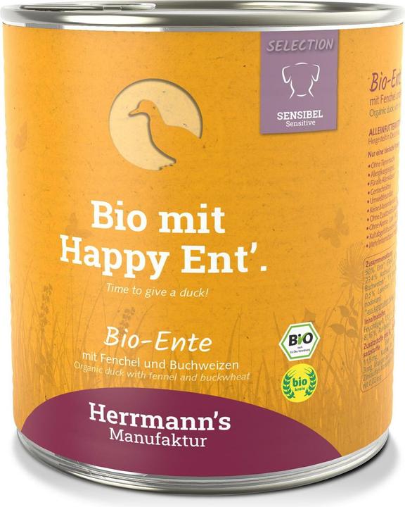 Herrmanns Ente mit Fenchel und Buchweizen (Adult, 1 Stk., 800 g)