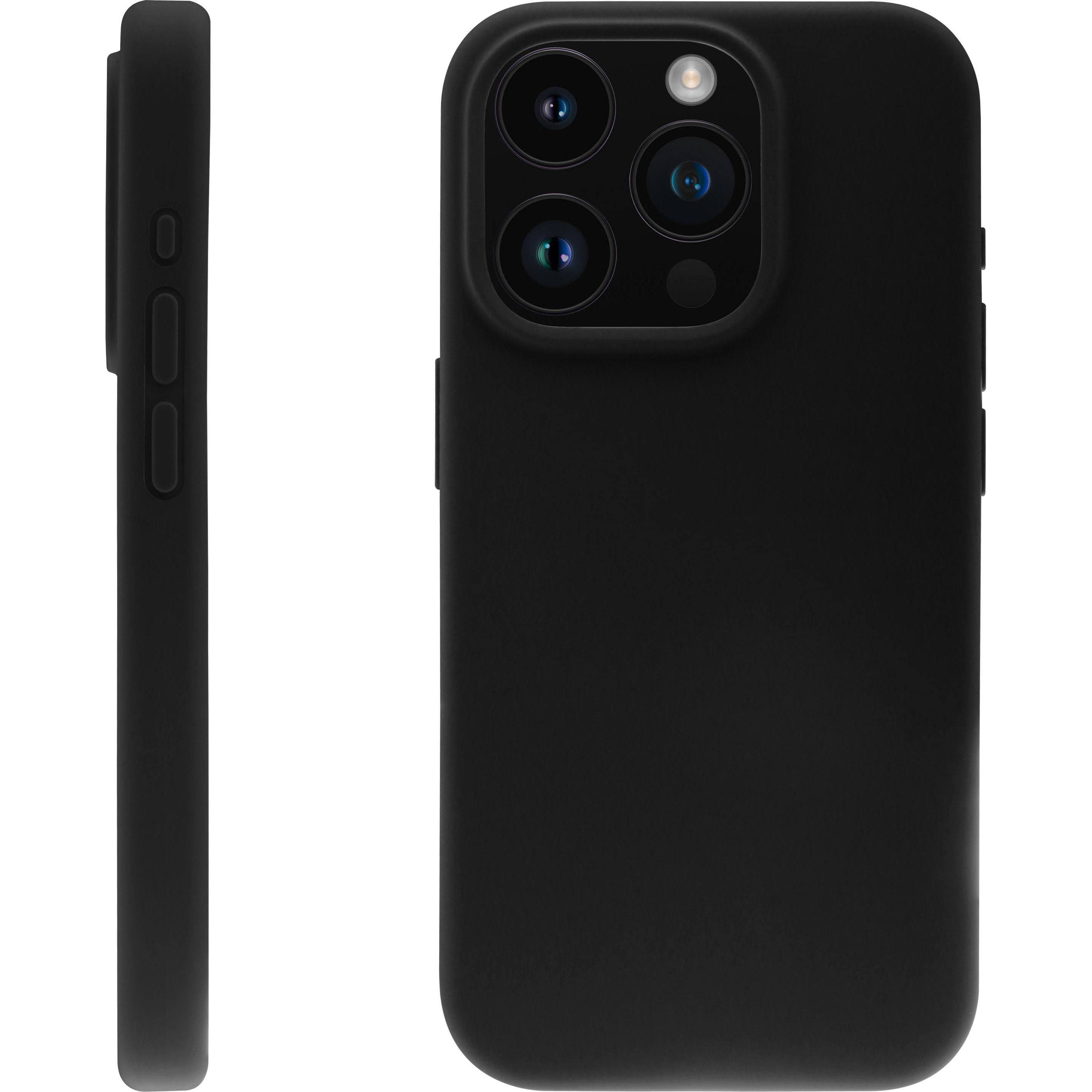 Thumbnail - Vivanco MAG HYPE Cover fuer iPhone 15 Pro, schwarz, MagSafe Support (Apple iPhone 15 Pro), Smartphone Hülle, Schwarz