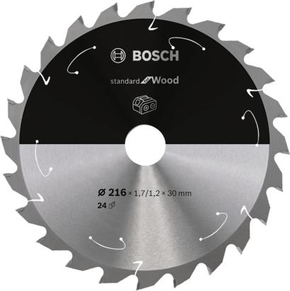 Actual product image Bosch Professional Zubehör PRO Wood cordless circular saw blade, 254 x 2.2 x 30 mm