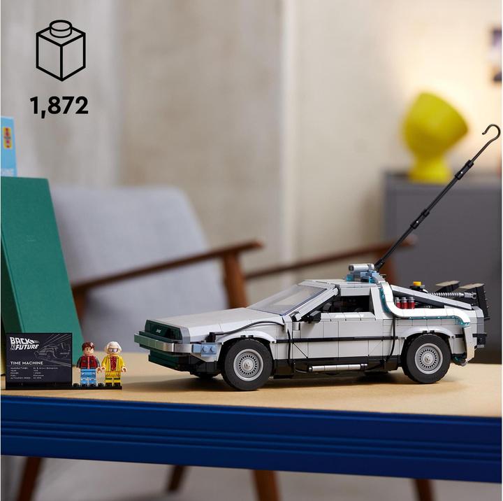 Produktbild LEGO Zeitmaschine aus Zurück in die Zukunft (10300, LEGO Icons, LEGO Seltene Sets)