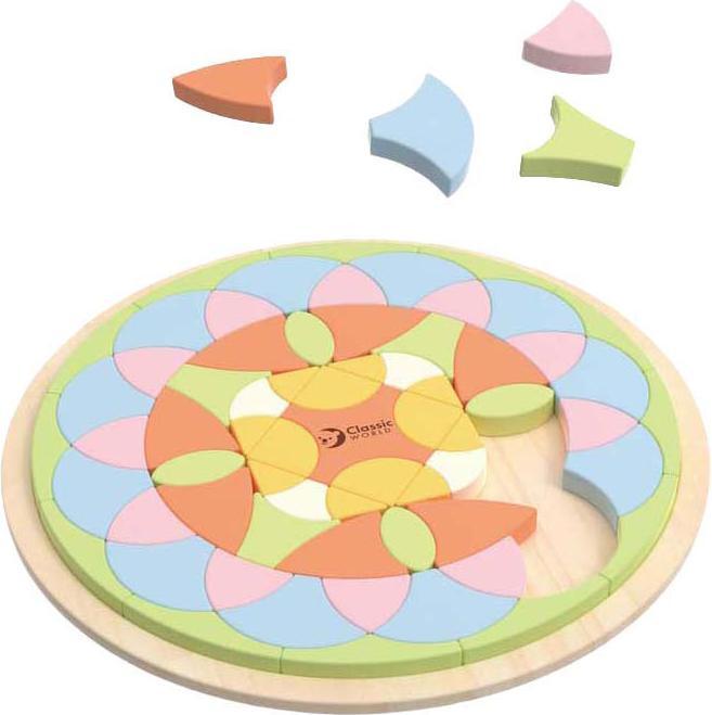 Actual product image Classic World Blumenbausteine Mandala