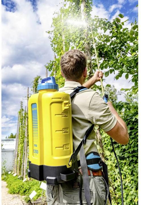 Immagine prodotto Gloria Haus und Garten 000067.0000 Zaino irroratore a batteria 18V 12l senza batteria Zaino irroratore 12 l (0000 (12 l)