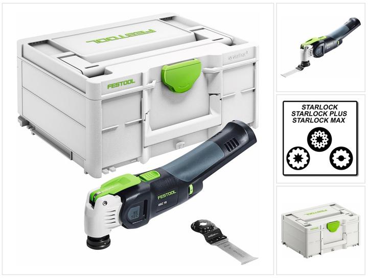 Productafbeelding Festool Batterij oscillator OSC 18 E-Basic