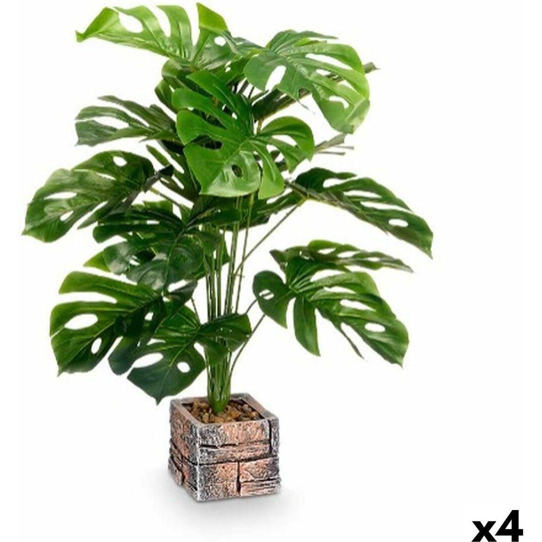 Ibergarden, Pianta artificiale, Plastikpflanze. Kunststoff Magnesium 39 x 65 x 35 cm (4 Stück) (35 cm)